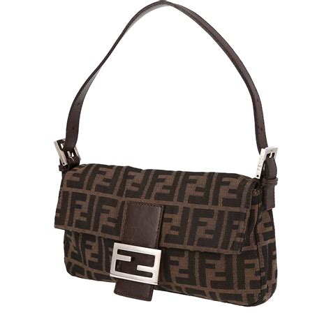 fendi baguette marrone